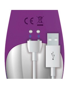 No. Nine Vibrador Punto G Función de Pulsación USB Magnético Silicona - Imagen 7