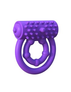Fantasy C-Ringz Anillo Vibrador Prolongador del Rendimiento Púrpura - Imagen 1