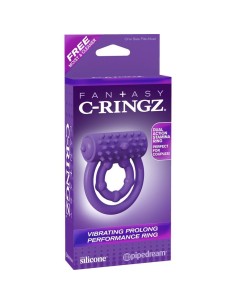 Fantasy C-Ringz Anillo Vibrador Prolongador del Rendimiento Púrpura - Imagen 3
