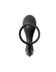 Anal Fantasy Collection  Ass-Gasm Cockring Advanced Plug - Color Negro - Imagen 3