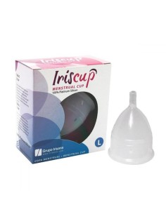 Irisana Copa Menstrual Transparente Talla L - Imagen 1