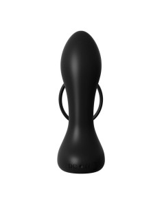 Anillo y Plug Anal Rechargeable Negro - Imagen 3