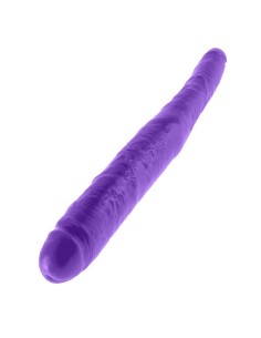 Dildo Doble 40,6 cm Púrpura - Imagen 2