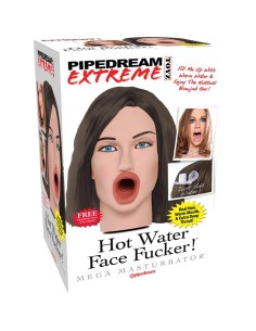 Pipedream Extreme Toyz MAsturbador de Agua Caliente Hot Water Face Fucker! Morena - Imagen 2
