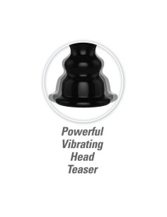 Pump Worx Succioandor Vibrador Ultimate Head Job Color Negro - Imagen 4