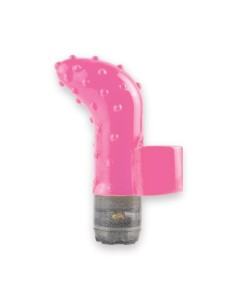 Neon Mini Vibrador Finger Fun Rosa - Imagen 1