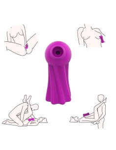 Boo Succionador de Clítoris USB Silicona Púrpura - Imagen 7