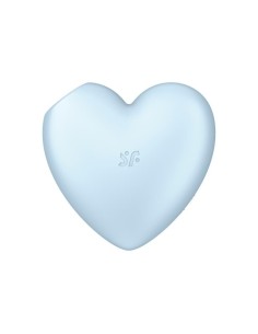 Cutie Heart Succionador de Clítoris y Vibración Azul - Imagen 4