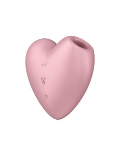 Cutie Heart Succionador de Clítoris y Vibración Rosa - Imagen 2