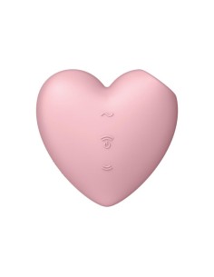 Cutie Heart Succionador de Clítoris y Vibración Rosa - Imagen 6