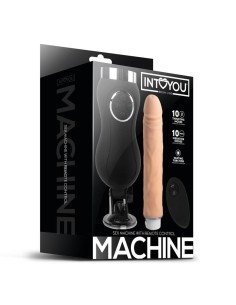 Sex Machine Vibración, Thrusting y Calor Control Remoto USB