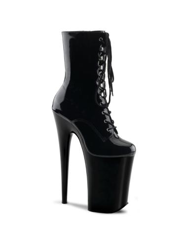 INFINITY-1020 9" Heel, 5 1/4" PF Front Lace-Up Ankle Boot