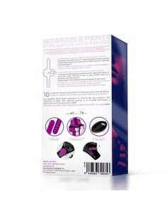 No. Seventeen Estimulador de Braguita Control Remoto USB Magnético Púrpura - Imagen 3