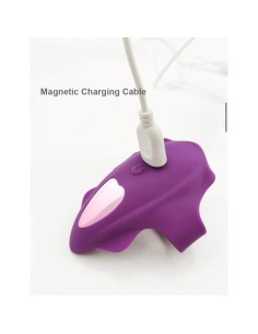 No. Seventeen Estimulador de Braguita Control Remoto USB Magnético Púrpura - Imagen 11