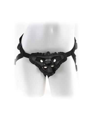 Fetish Fantasy Series Leather Lover's Harness-Blac