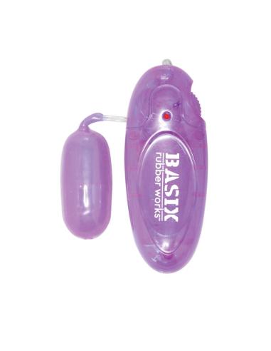 Basix Rubber Works Jelly Egg - Color Púrpura