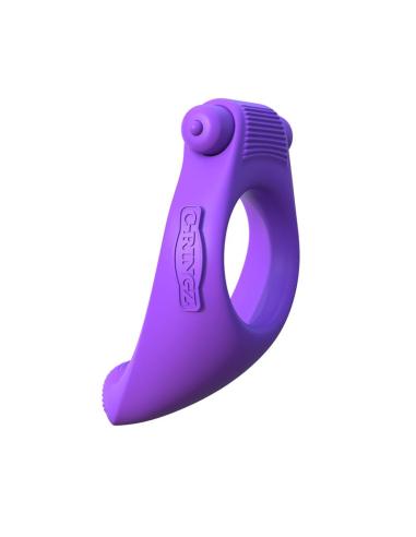 Fantasy C-Ringz Anillo Vibrador de Silicona Taint-Alizer Púrpura